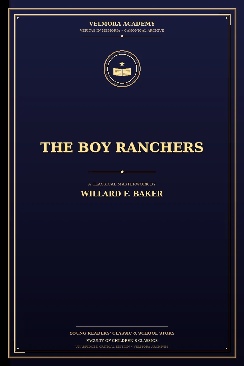 Cover of The Boy Ranchers