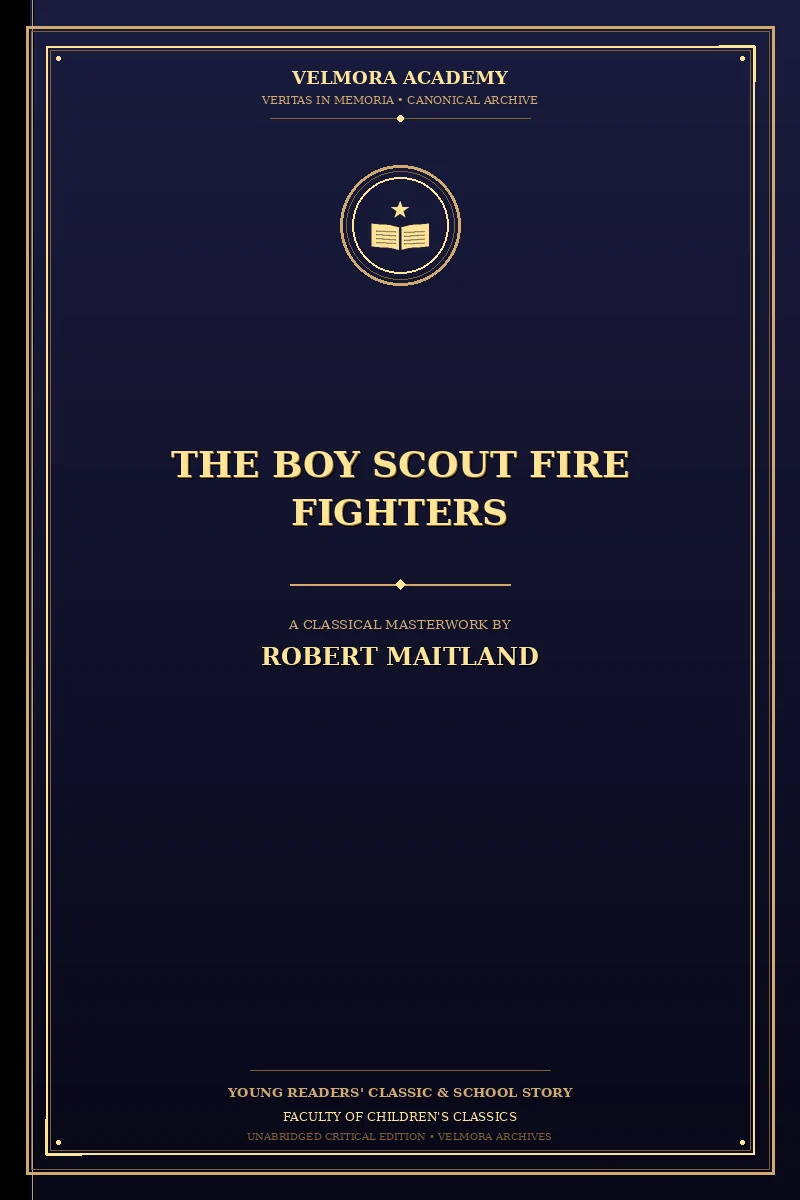 Cover of The Boy Scout Fire Fighters