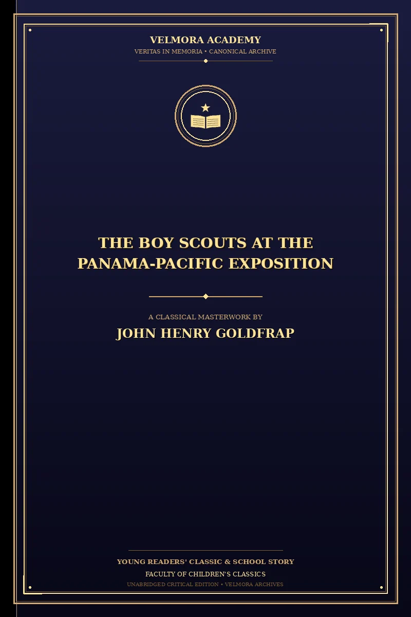 Cover of The Boy Scouts at the Panama-Pacific Exposition