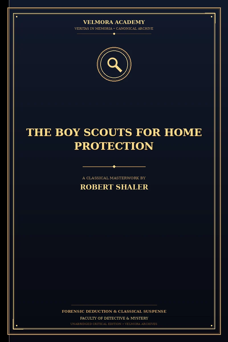 Cover of The Boy Scouts for Home Protection