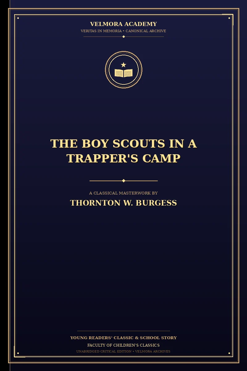 The Boy Scouts in A Trapper's Camp