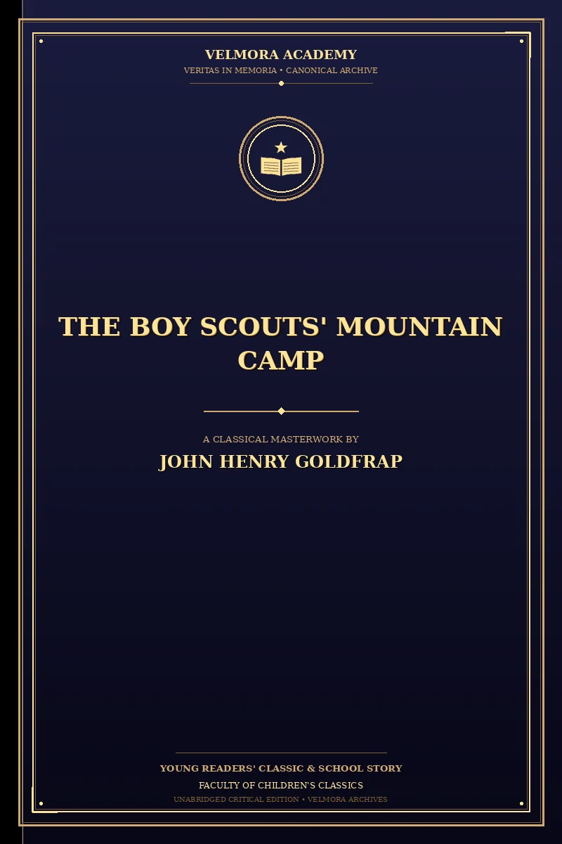 Cover of The Boy Scouts' Mountain Camp