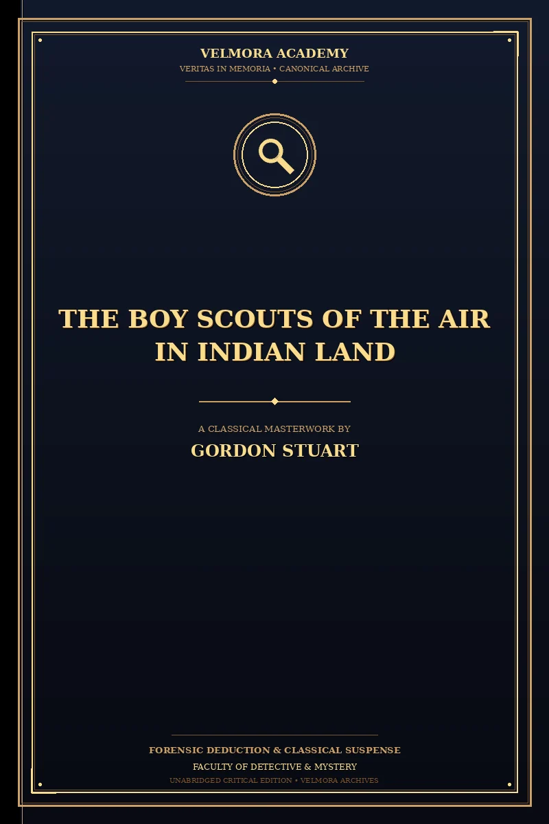 Cover of The Boy Scouts of the Air in Indian Land