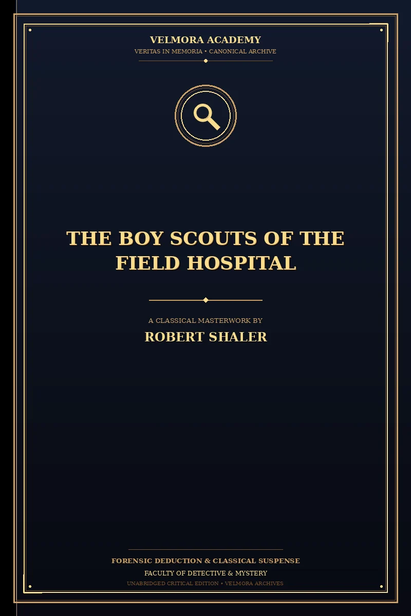 The Boy Scouts of the Field Hospital
