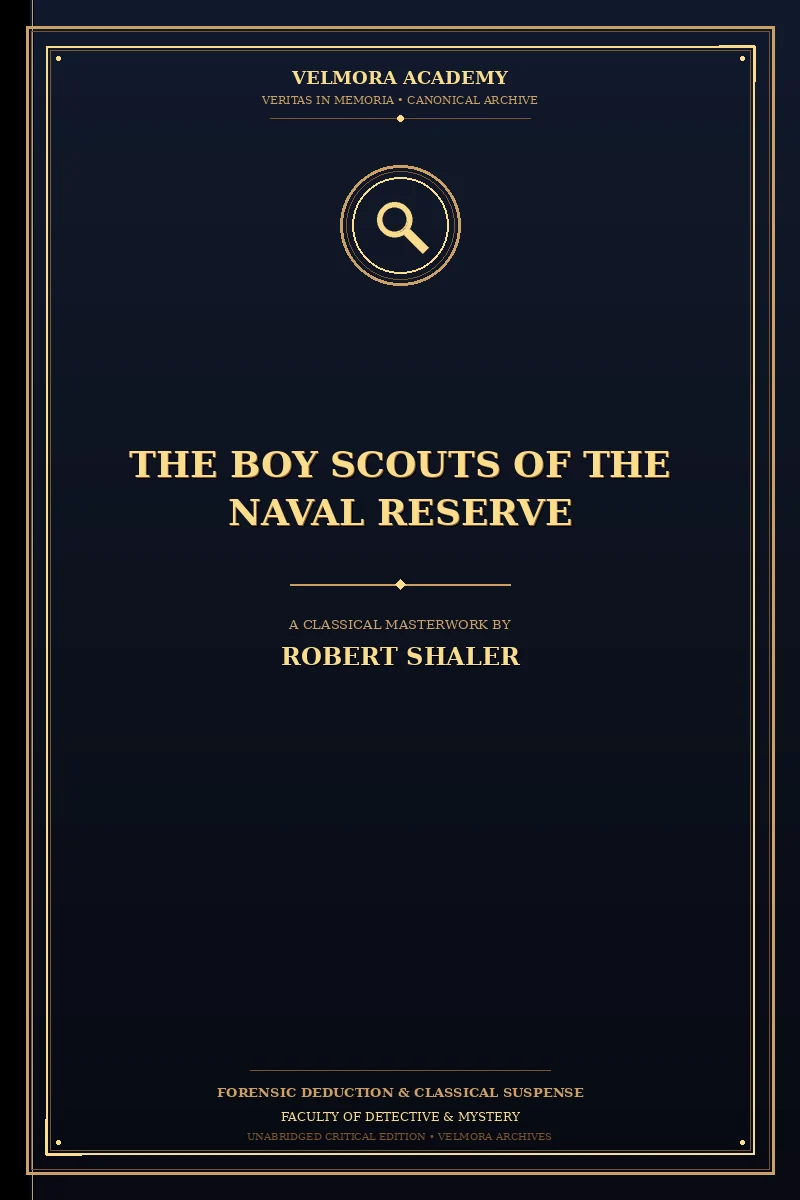 The Boy Scouts of the Naval Reserve