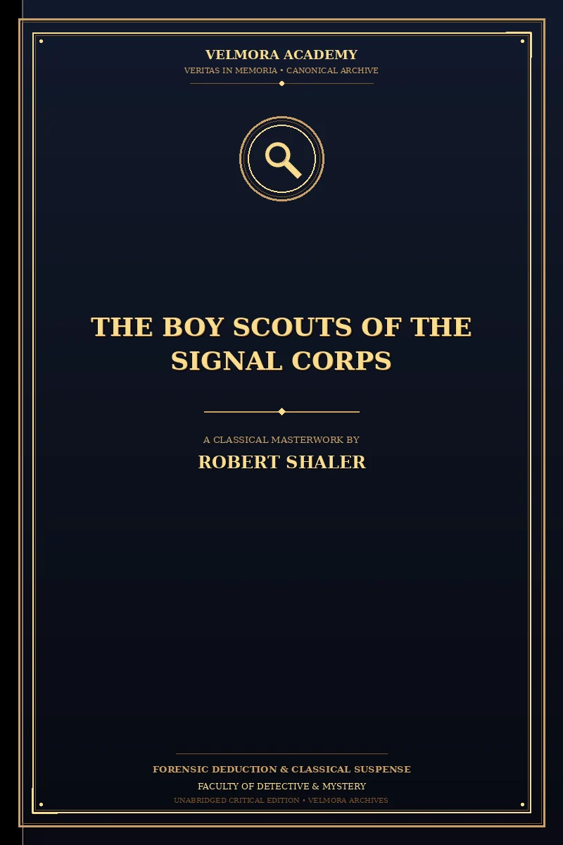 Cover of The Boy Scouts of the Signal Corps