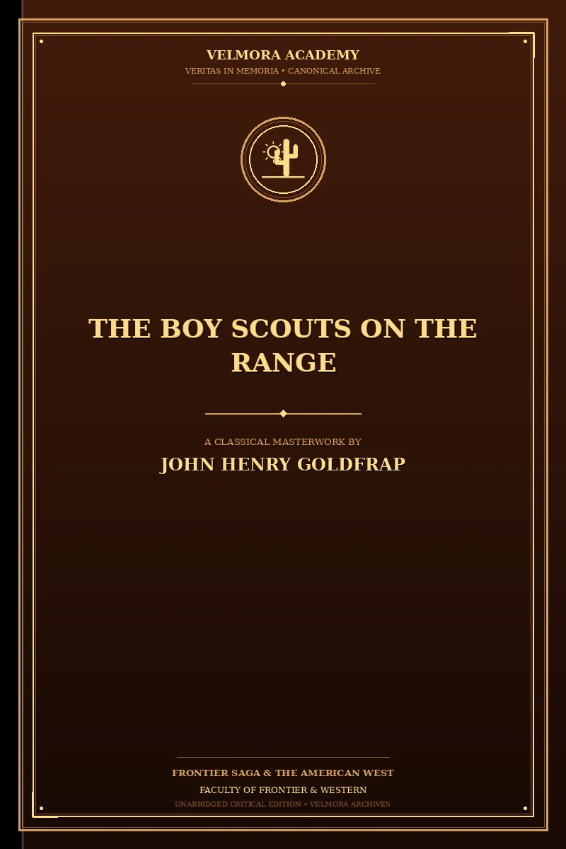 The Boy Scouts on the Range