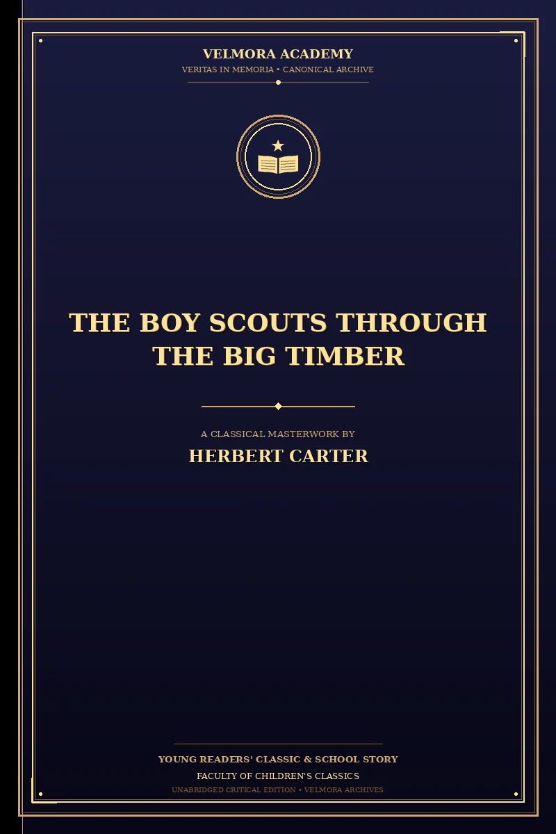 Cover of The Boy Scouts Through the Big Timber