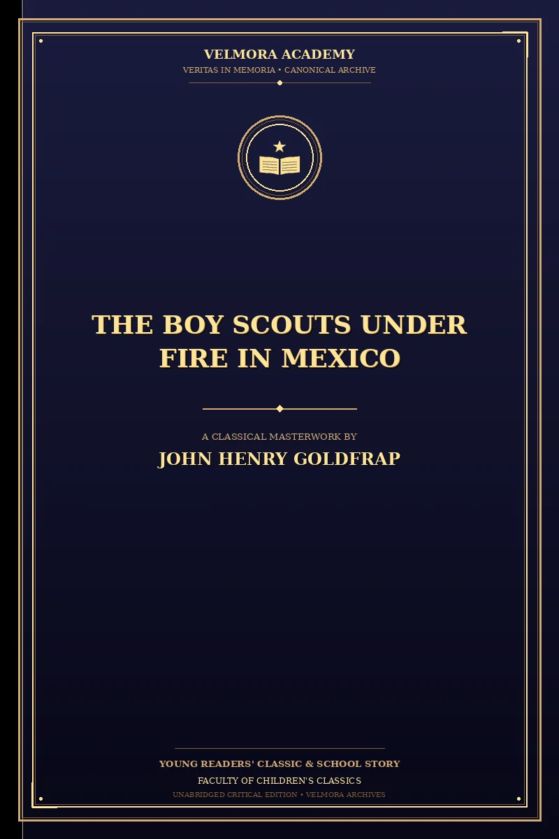 Cover of The Boy Scouts Under Fire in Mexico
