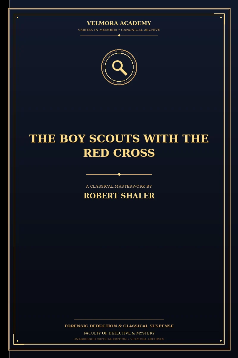 Cover of The Boy Scouts with the Red Cross