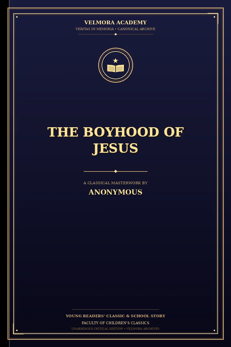 Cover of The Boyhood of Jesus