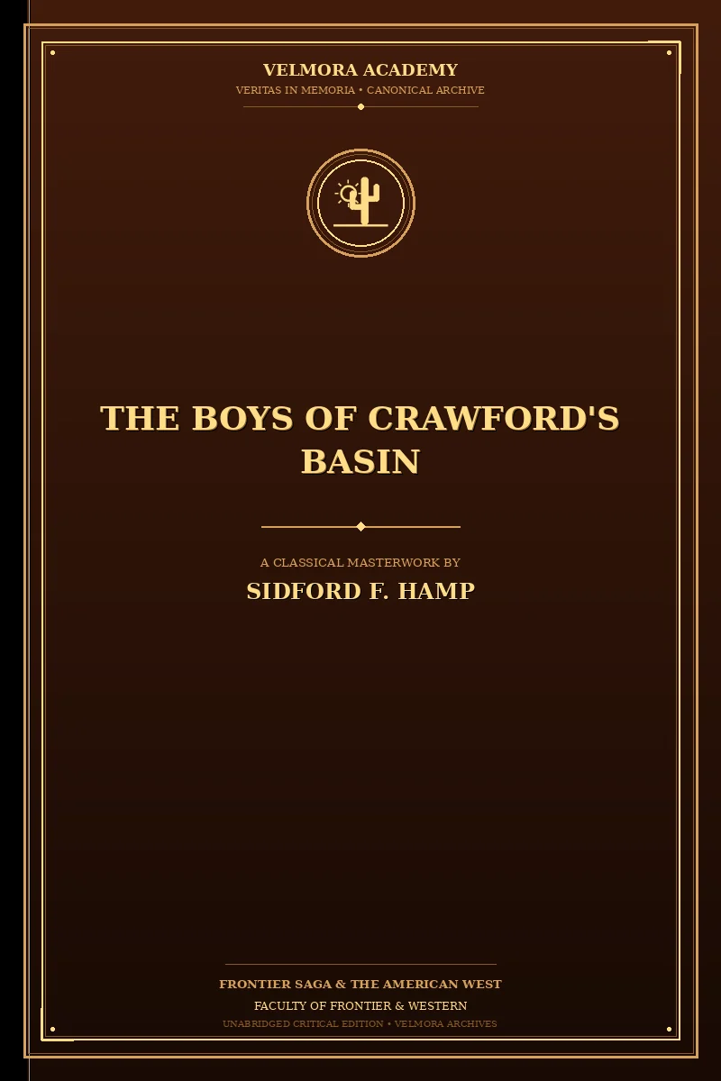 Cover of The Boys of Crawford's Basin