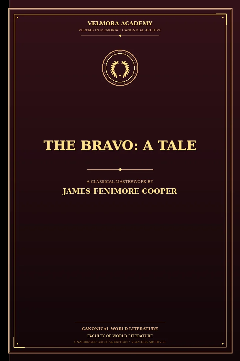 Cover of The Bravo: A Tale