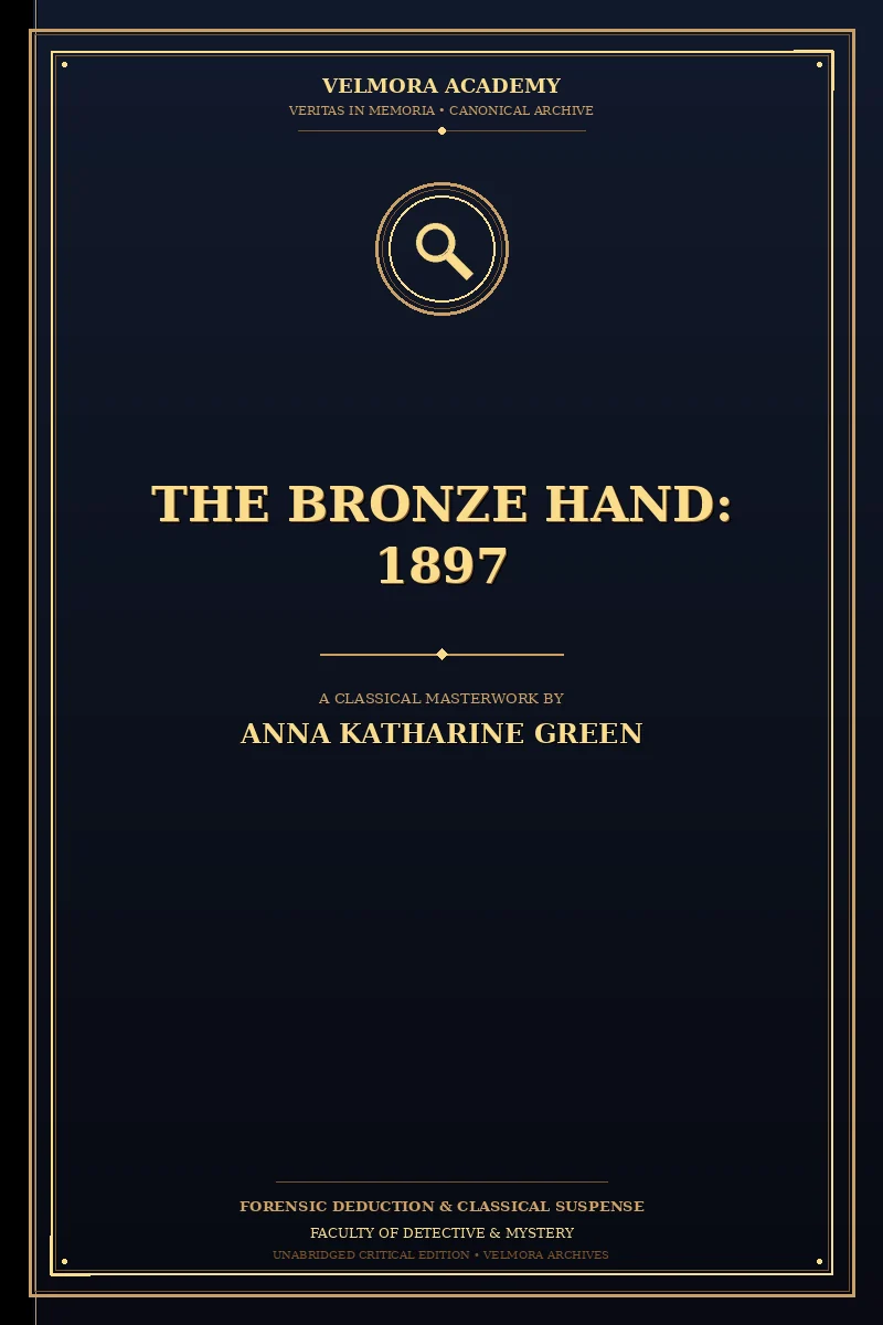 Cover of The Bronze Hand: 1897