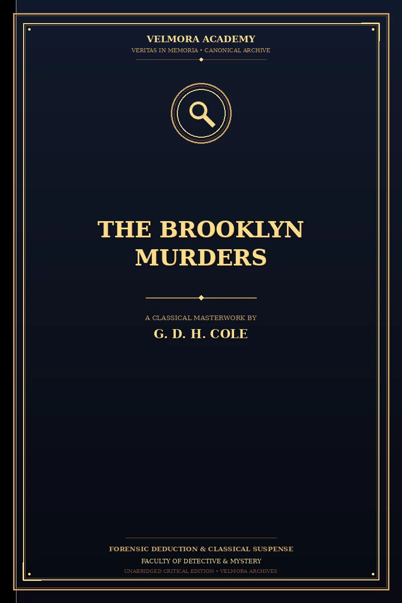 The Brooklyn murders