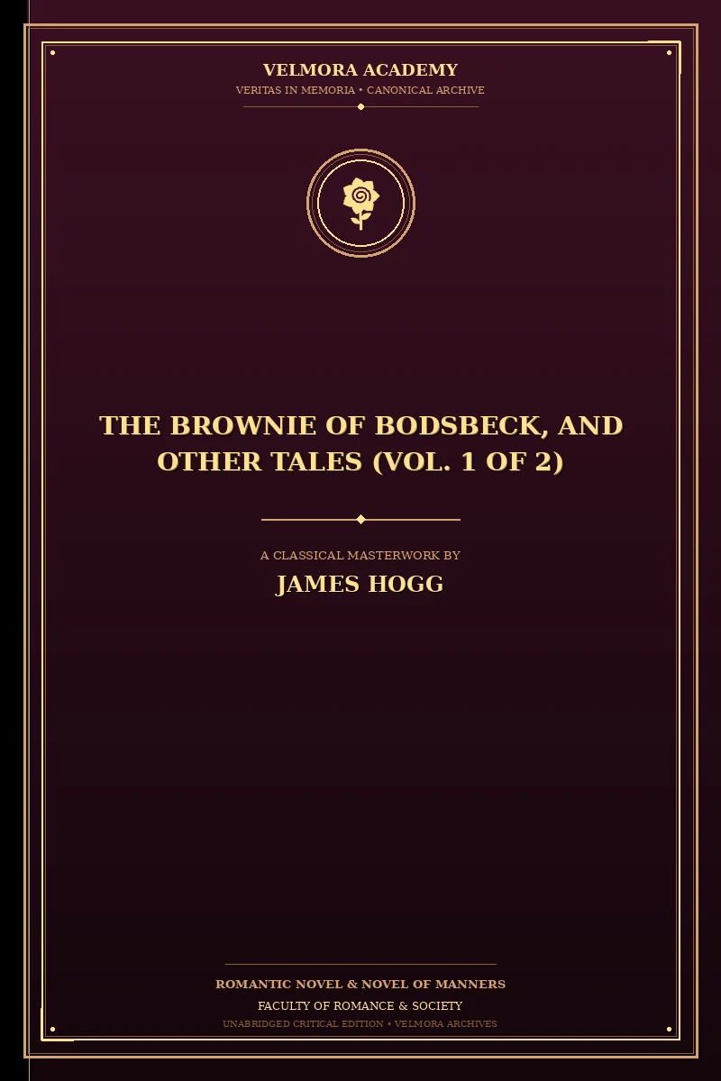 Cover of The Brownie of Bodsbeck, and Other Tales (Vol. 1 of 2)