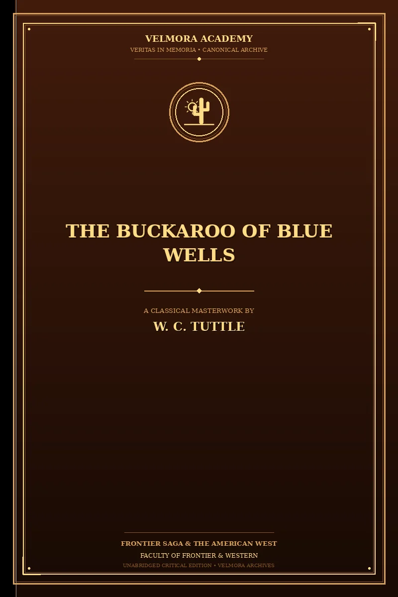 Cover of The Buckaroo of Blue Wells