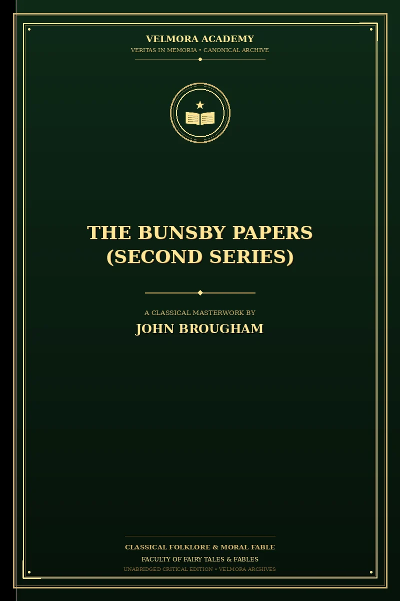 Cover of The Bunsby Papers (Second Series)