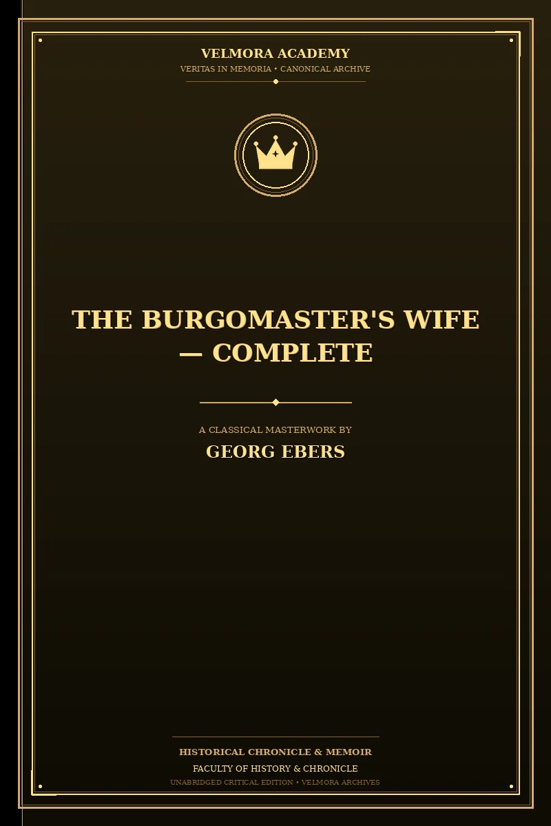 Cover of The Burgomaster's Wife — Complete