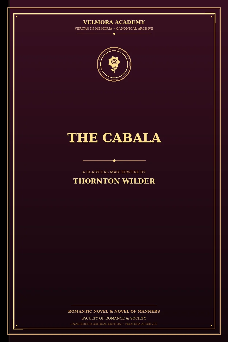 Cover of The Cabala