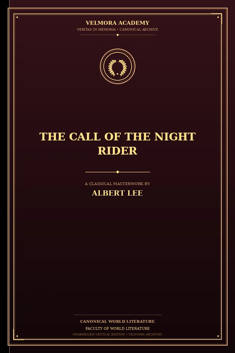 The call of the night rider