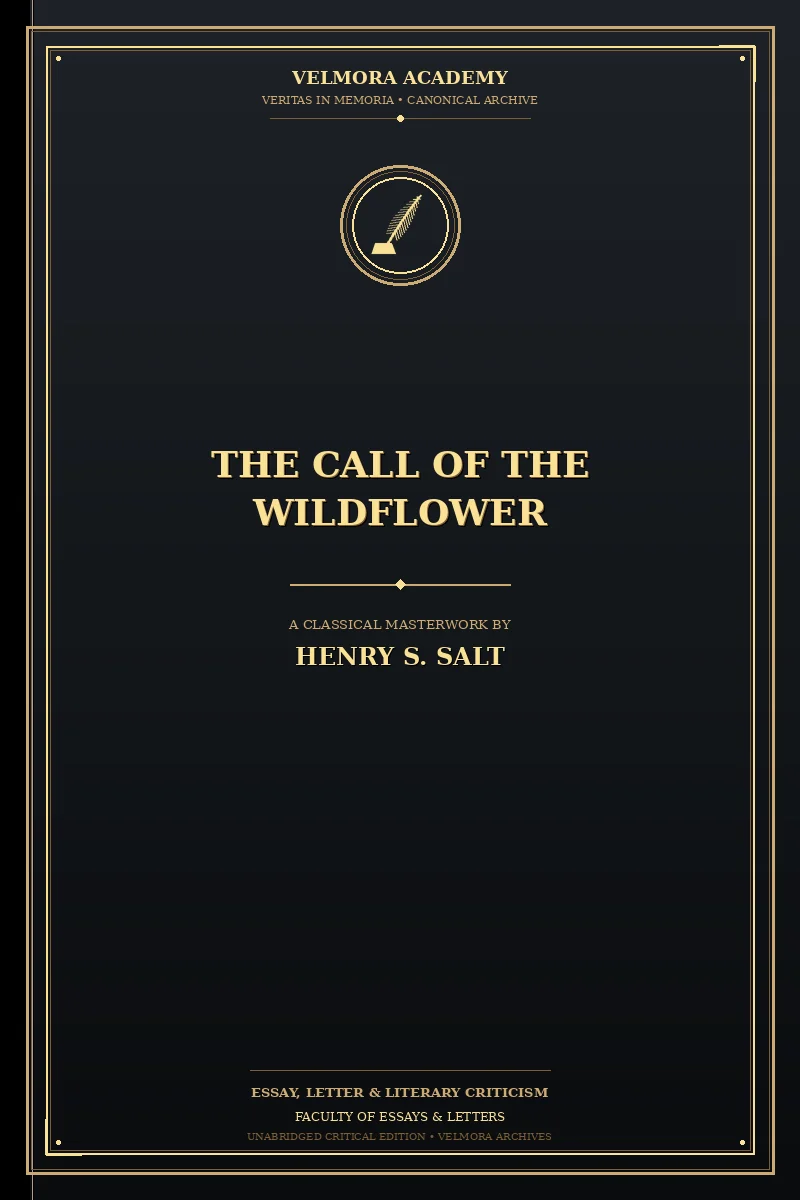Cover of The Call of the Wildflower