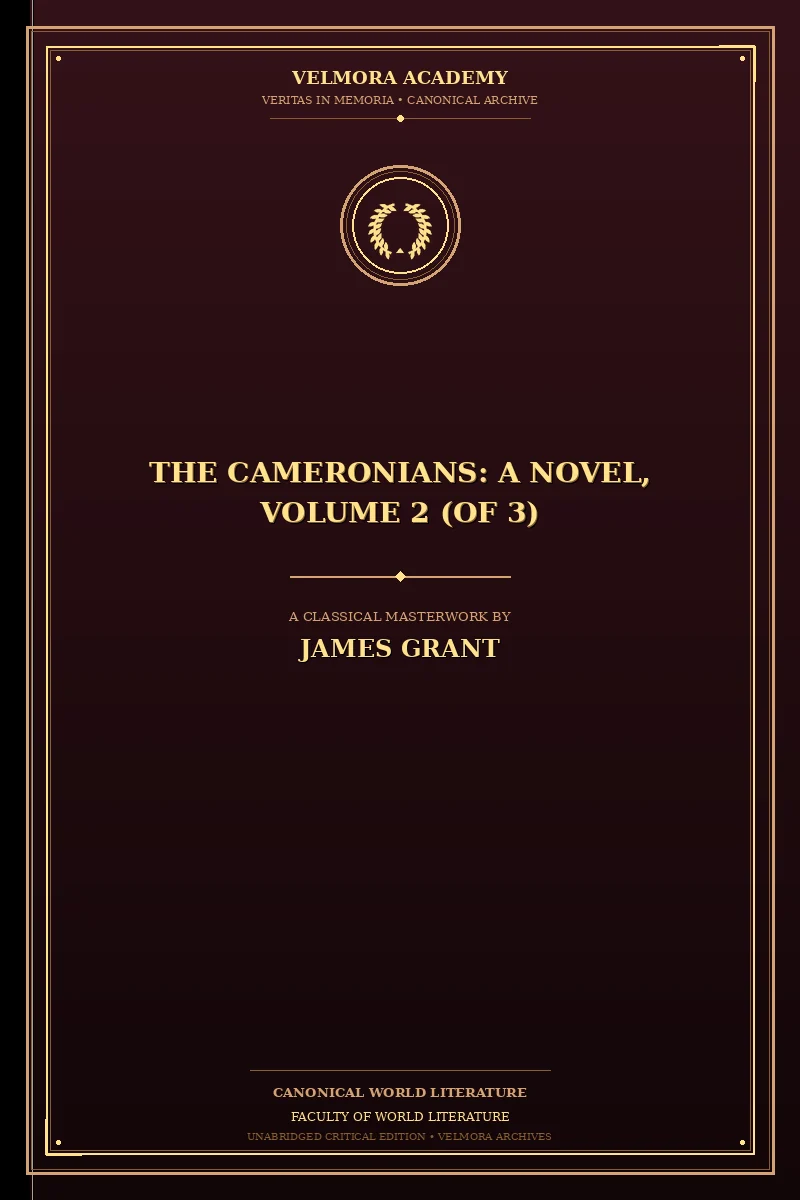 Cover of The Cameronians: A Novel, Volume 2 (of 3)