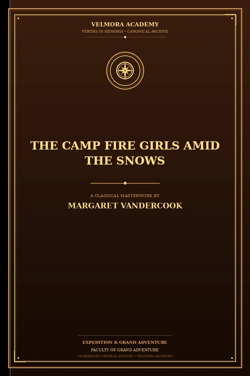 Cover of The Camp Fire Girls Amid the Snows