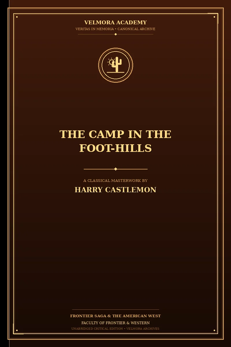 Cover of The Camp in the Foot-Hills