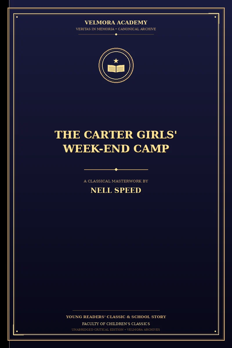 Cover of The Carter Girls' Week-End Camp