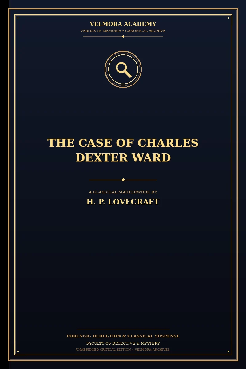 Cover of The case of Charles Dexter Ward