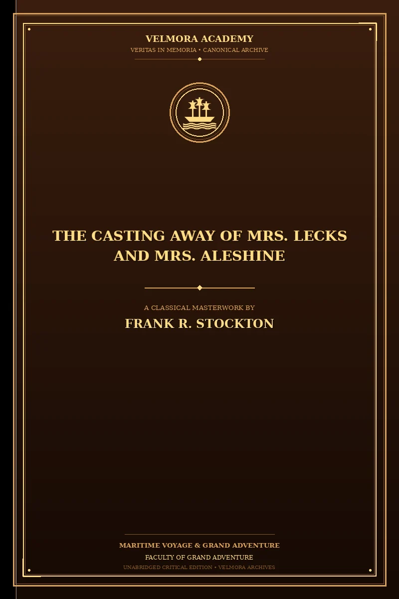 Cover of The Casting Away of Mrs. Lecks and Mrs. Aleshine