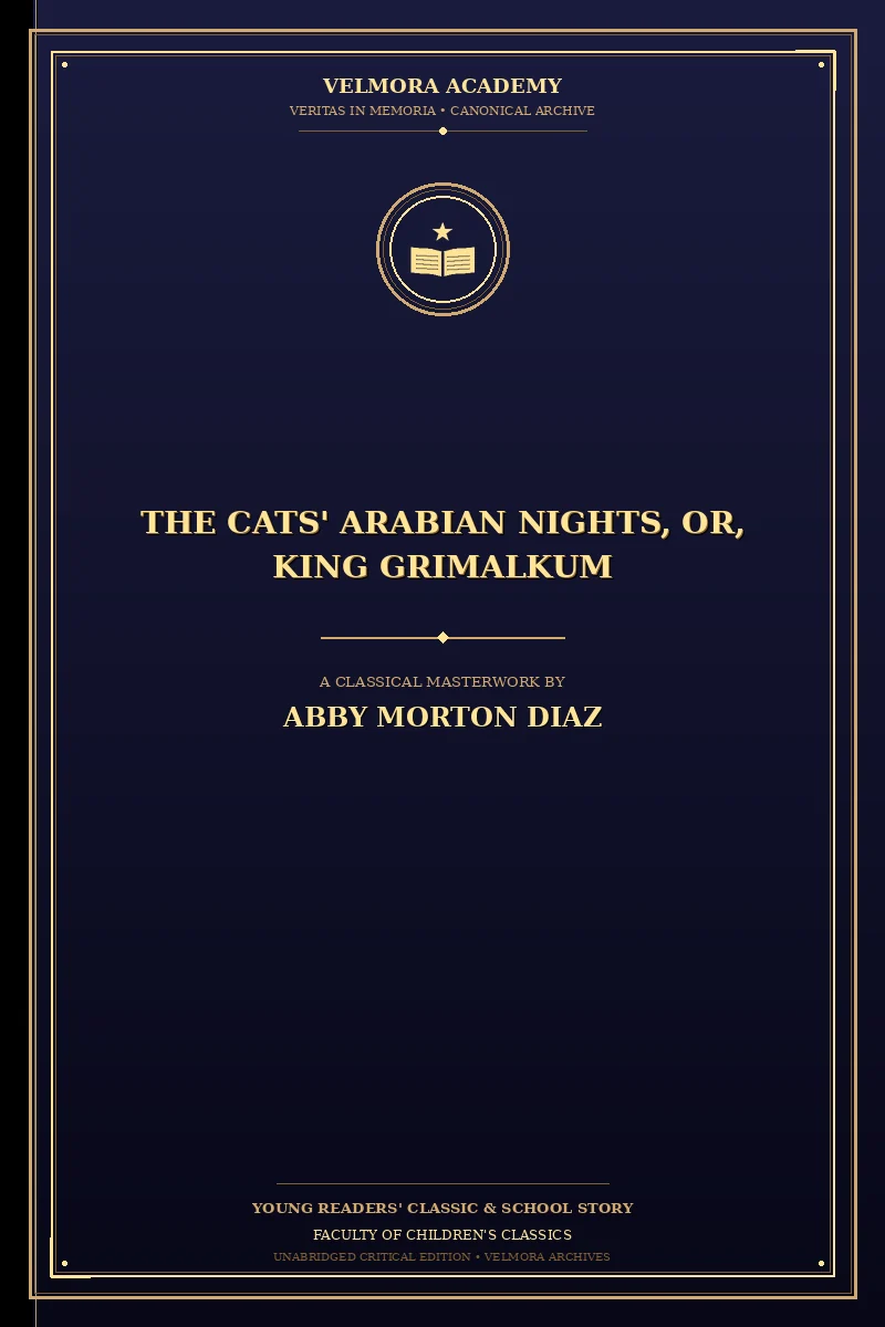 Cover of The cats' Arabian nights, or, King Grimalkum