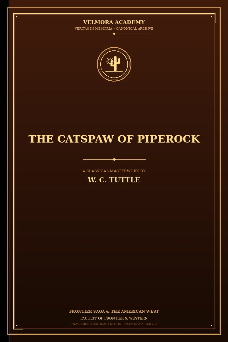 Cover of The catspaw of Piperock