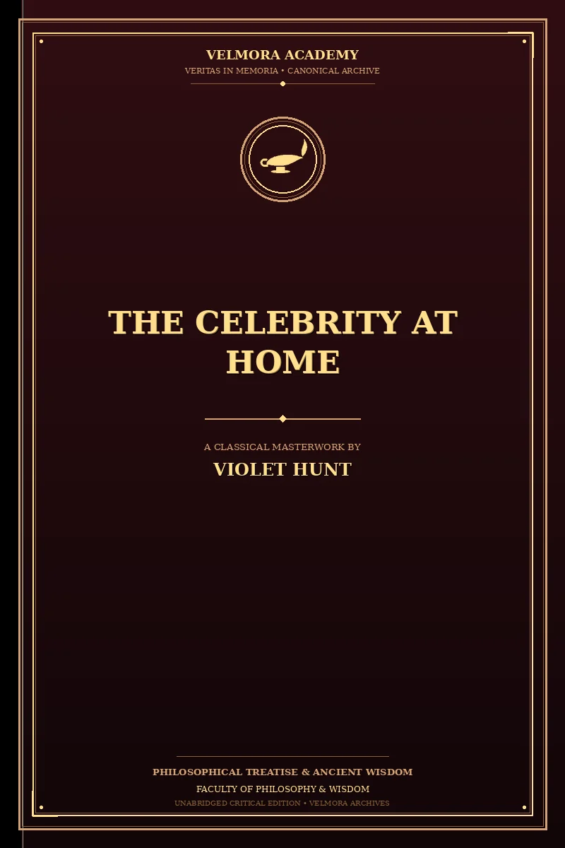 Cover of The Celebrity at Home