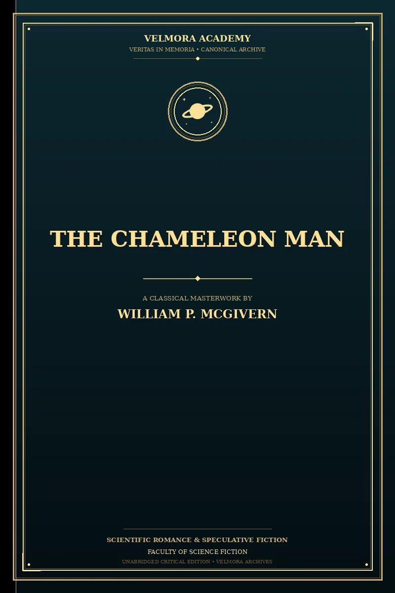Cover of The Chameleon Man