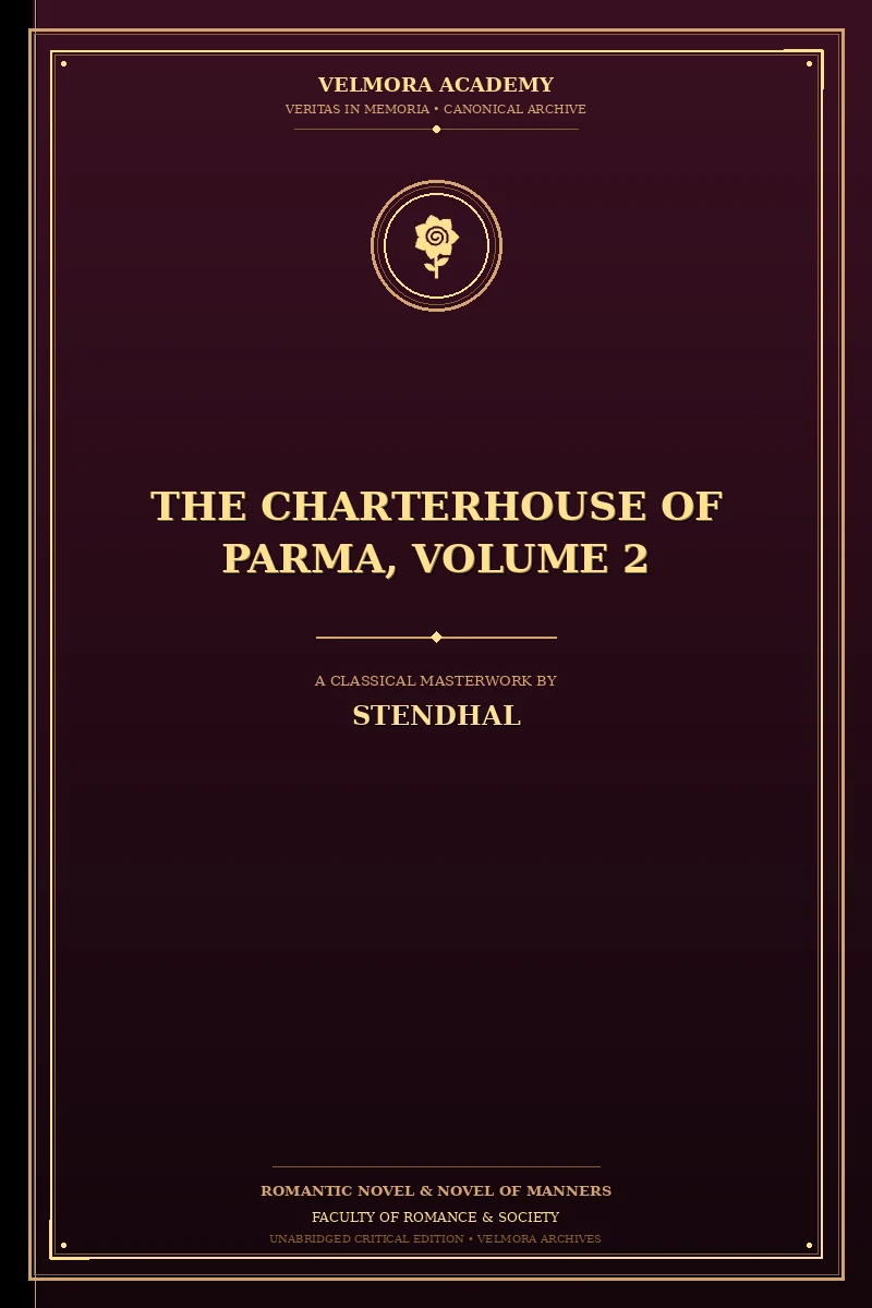 Cover of The Charterhouse of Parma, Volume 2