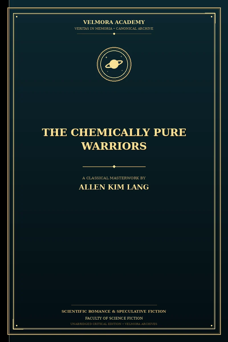 Cover of The Chemically Pure Warriors