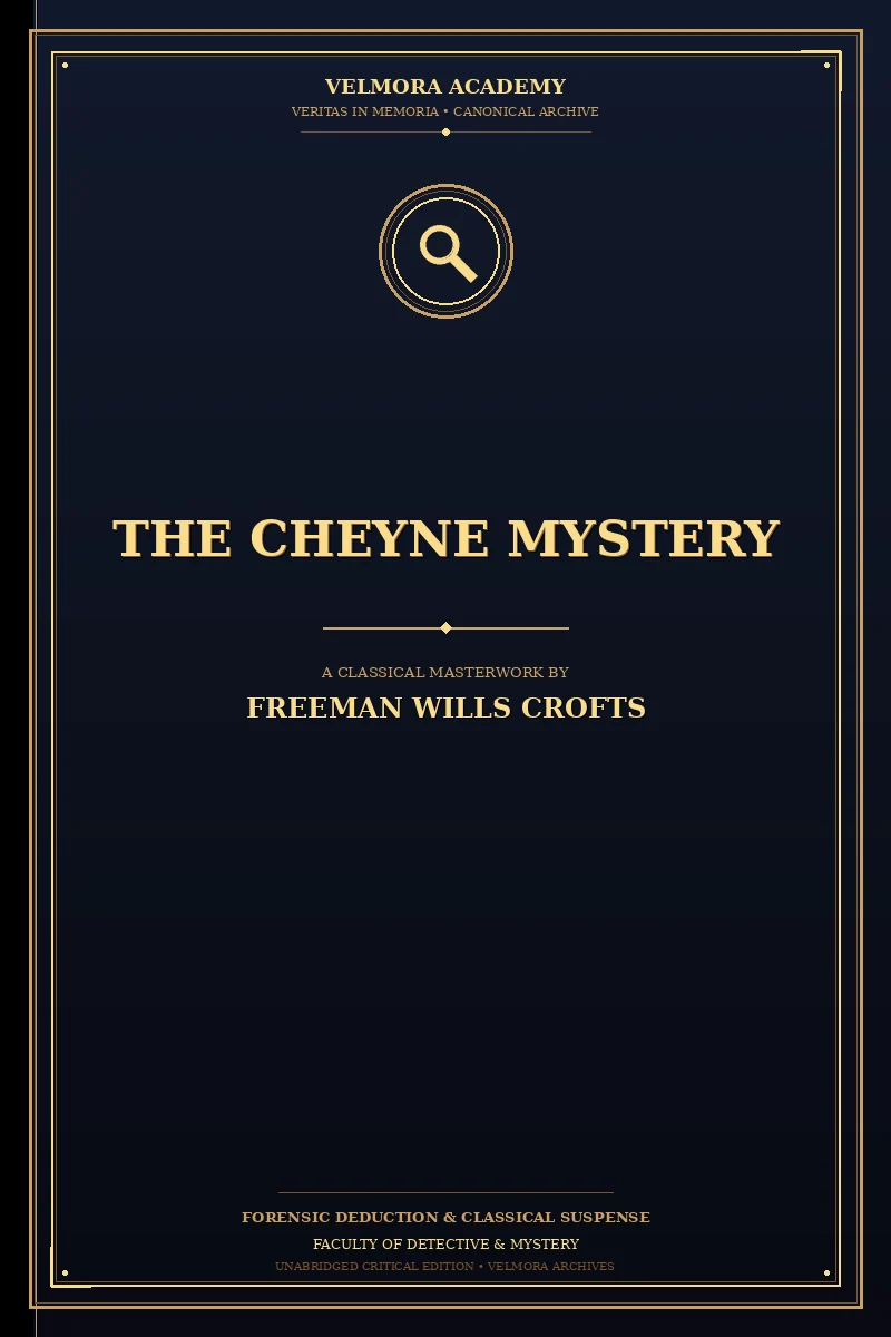 Cover of The Cheyne mystery