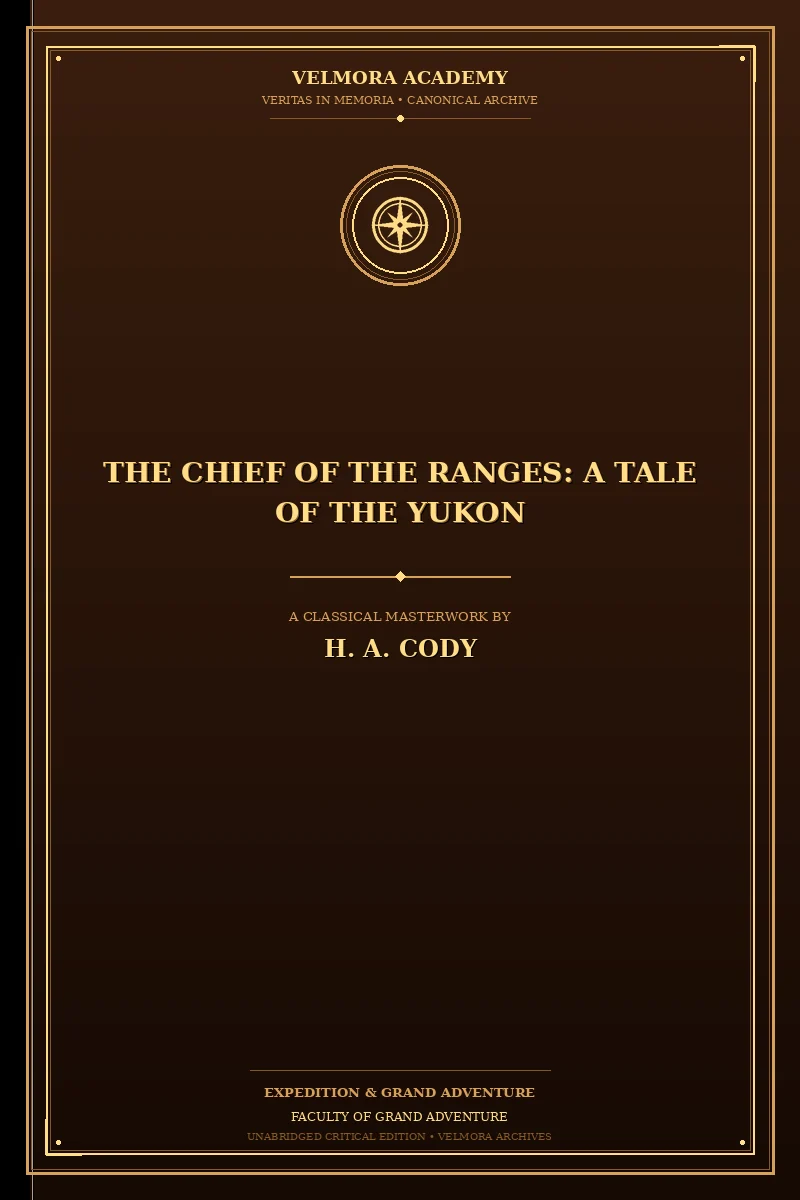 Cover of The Chief of the Ranges: A Tale of the Yukon