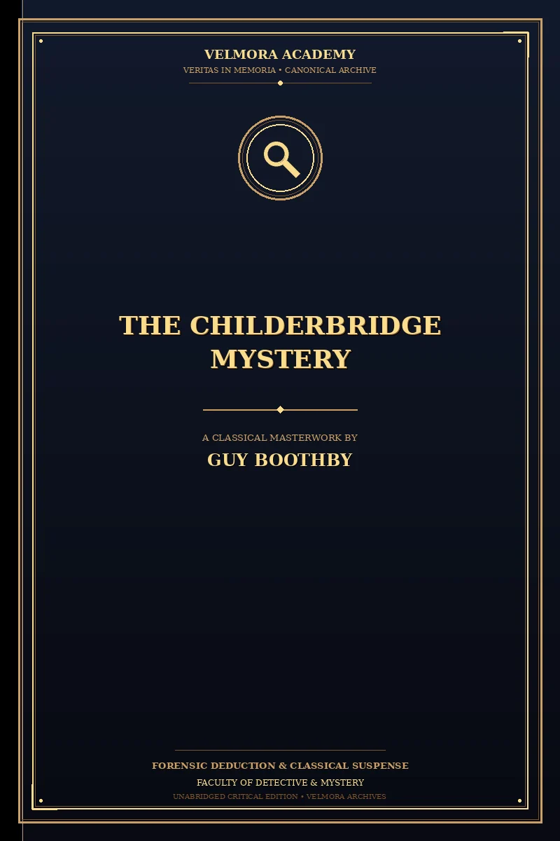 The Childerbridge Mystery