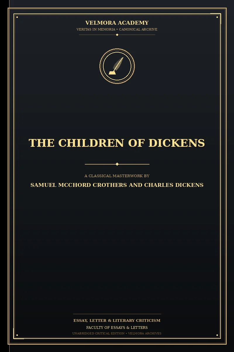 Cover of The children of Dickens
