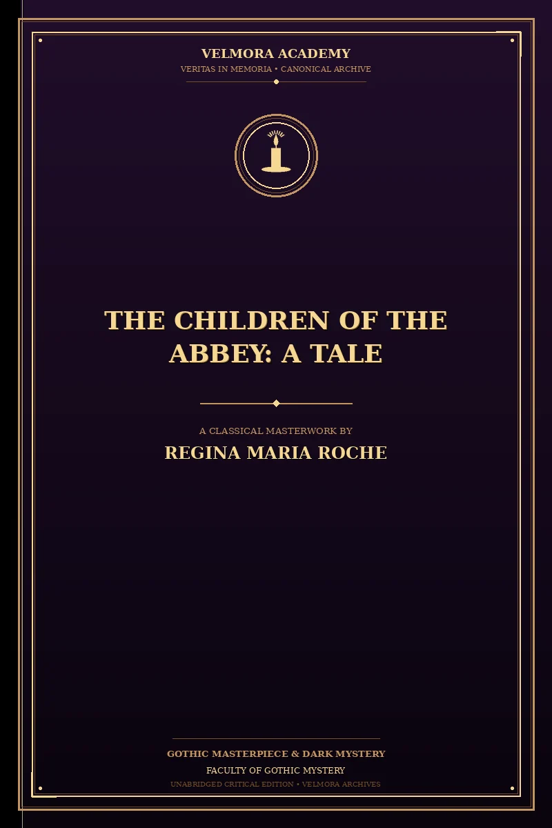 The Children of the Abbey: A Tale
