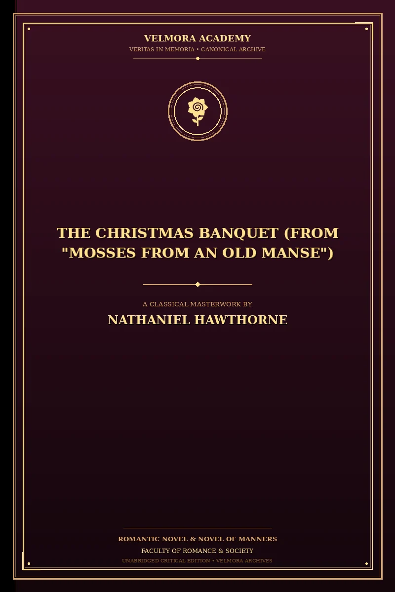 Cover of The Christmas Banquet (From "Mosses from an Old Manse")