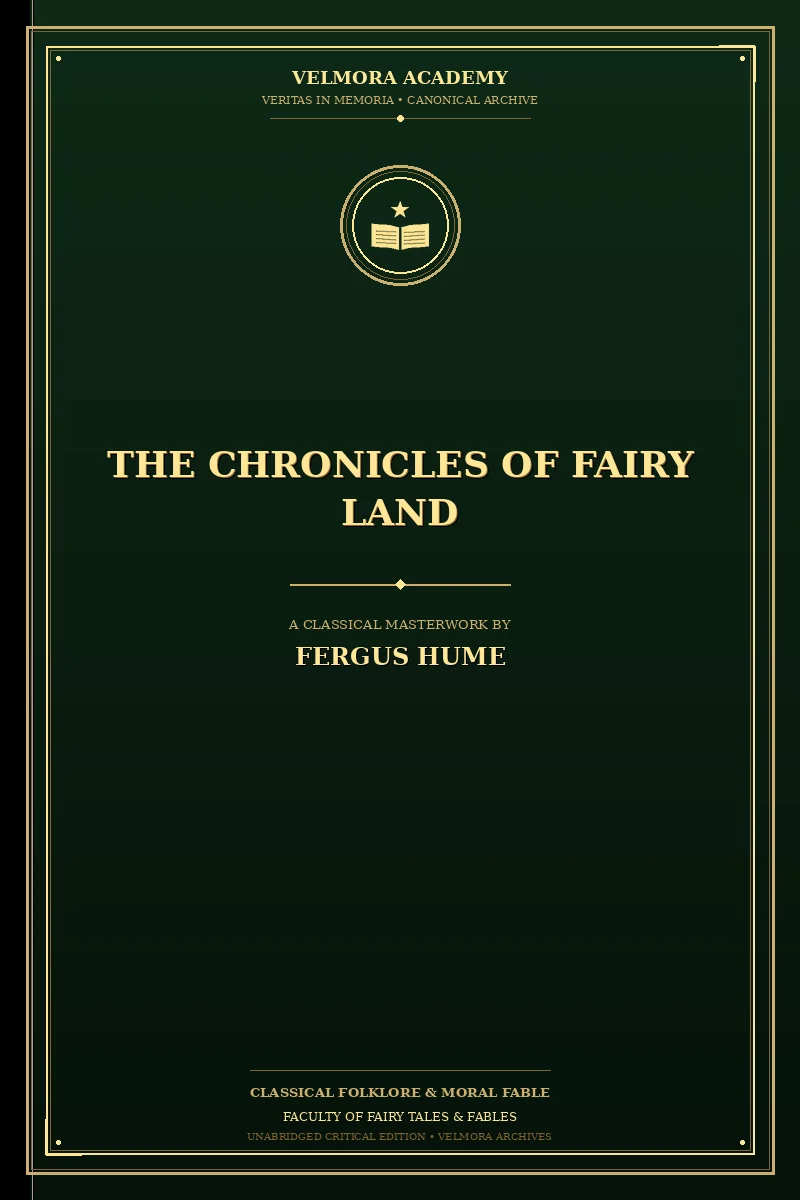 Cover of The chronicles of Fairy land