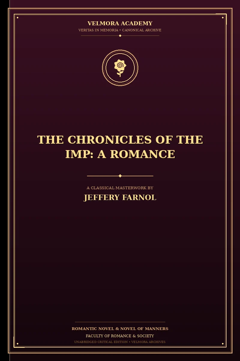Cover of The Chronicles of the Imp: A Romance