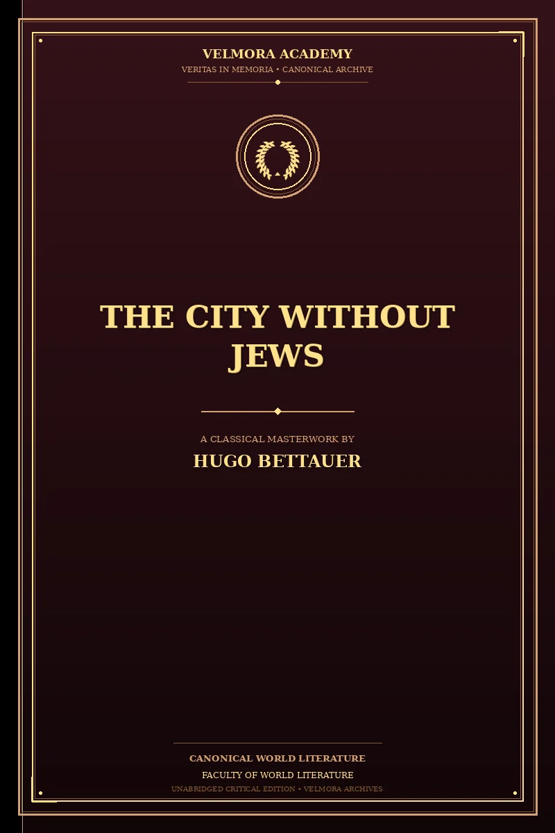 The city without Jews