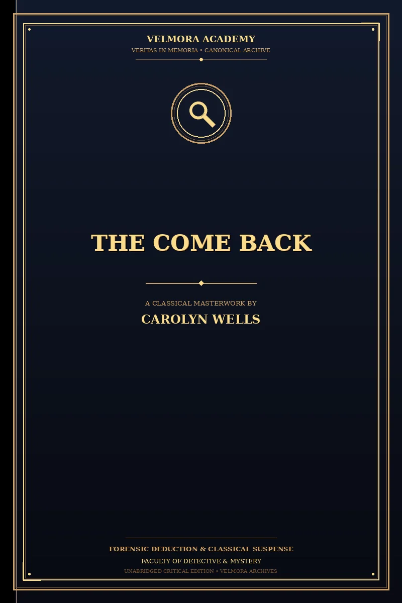 Cover of The Come Back
