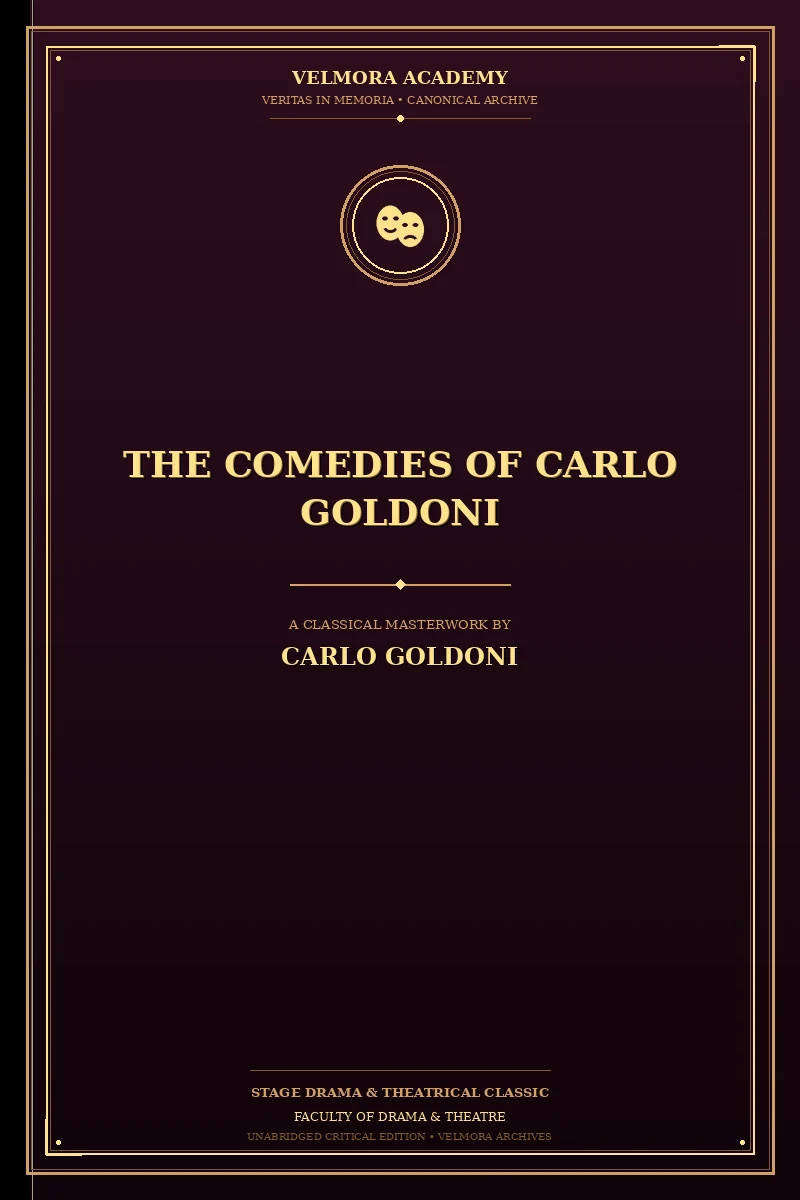 The Comedies of Carlo Goldoni