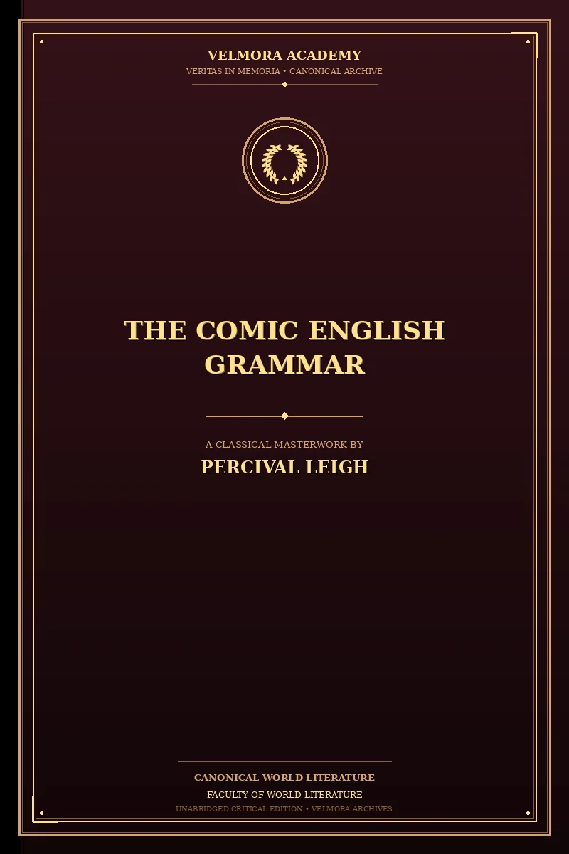 The Comic English Grammar
